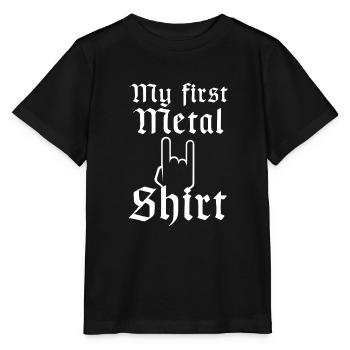 Ma première chemise en métal | Bébé, Enfants - T-shirt bio MINI CREATOR Stanley/Stella Enfant - noir - Devant - Mikhail (115cm)