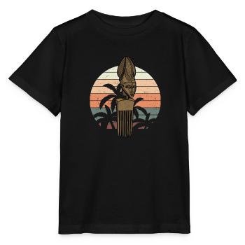 Afrikanische Geschichte Afro Frisur Kammhaar Pick - Stanley/Stella Kinder T-Shirt MINI CREATOR  - Schwarz - Vorne - Mikhail (115cm)