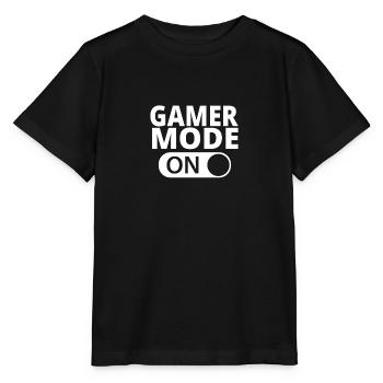 MODE SUR GAMER - T-shirt bio MINI CREATOR Stanley/Stella Enfant - noir - Devant - Mikhail (115cm)