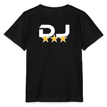 DJ - Stanley/Stella MINI CREATOR Kids’ T-Shirt - black - Front - Mikhail (115cm)
