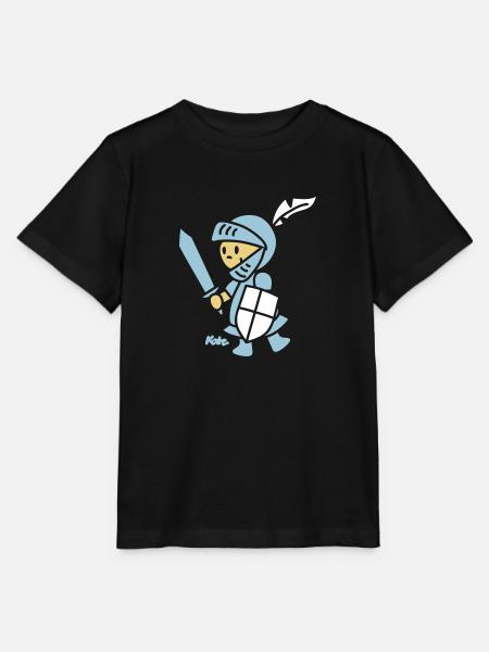 Ritter (c) - Stanley/Stella Kinder T-Shirt MINI CREATOR  - Schwarz