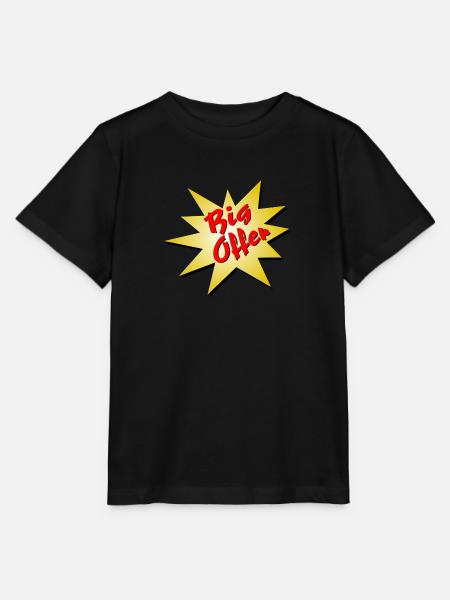 Offer / Angebot / Big Offer - Stanley/Stella Kinder T-Shirt MINI CREATOR - Schwarz