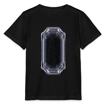 Cristal mystérieux - Noir & Blanc - T-shirt bio MINI CREATOR Stanley/Stella Enfant - noir - Devant - Mikhail (115cm)