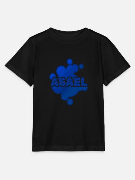Babybauch Asael - Stanley/Stella Kinder T-Shirt MINI CREATOR - Schwarz