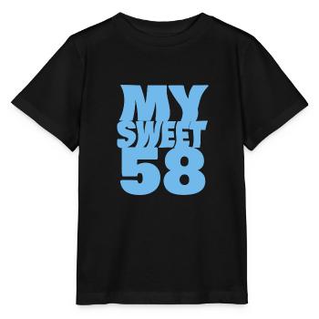 Sweet 58 - Stanley/Stella MINI CREATOR Kids’ T-Shirt - black - Front - Mikhail (115cm)
