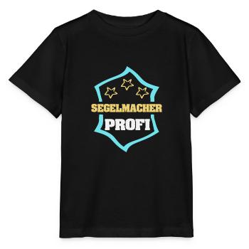 Segelmacher als Beruf - Stanley/Stella Kinder T-Shirt MINI CREATOR  - Schwarz - Vorne - Mikhail (115cm)