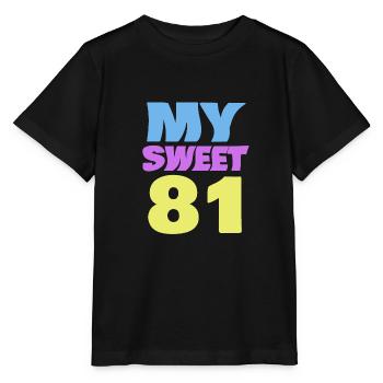 Sweet 81 - Stanley/Stella MINI CREATOR Kids’ T-Shirt - black - Front - Mikhail (115cm)