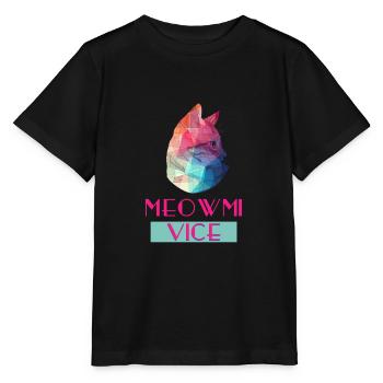 Meowmi Laster - Stanley/Stella Kinder T-Shirt MINI CREATOR  - Schwarz - Vorne - Mikhail (115cm)