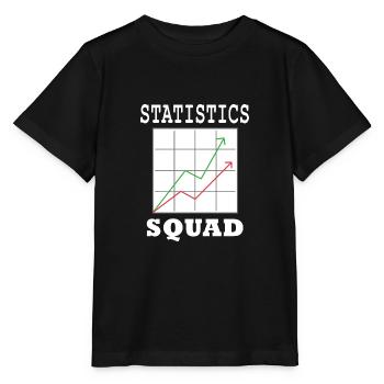 Statistik-Analyst Datenmanager Statistiker - Stanley/Stella Kinder T-Shirt MINI CREATOR  - Schwarz - Vorne - Mikhail (115cm)