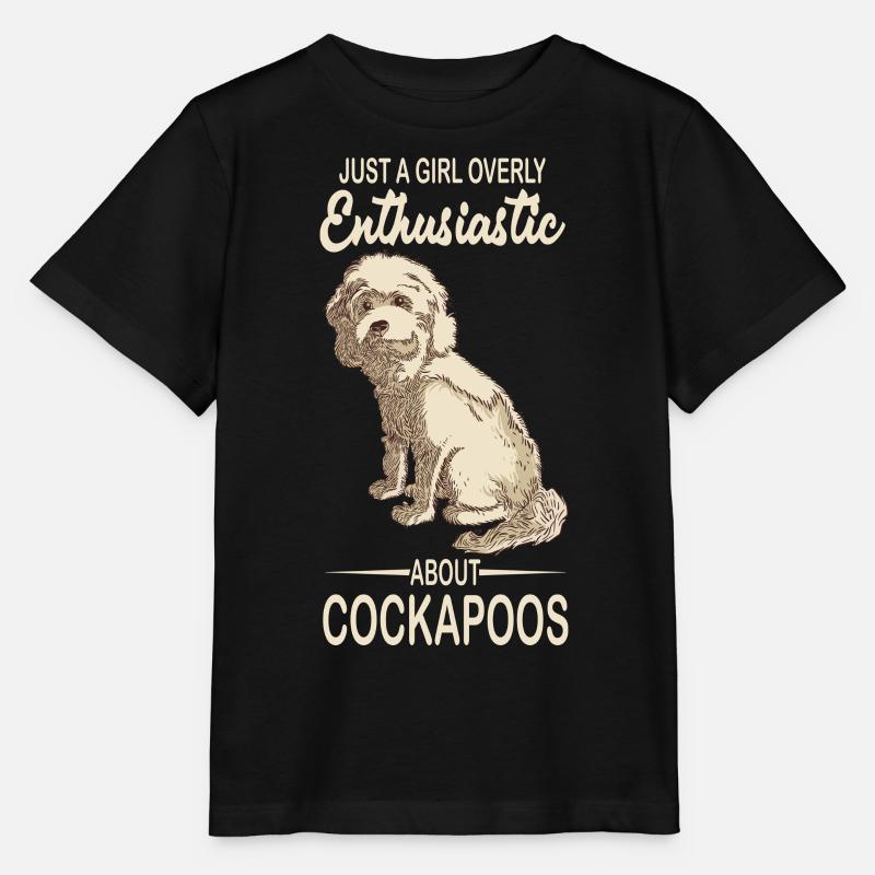 Cockapoo - Stanley/Stella Kinder T-Shirt MINI CREATOR  - Schwarz