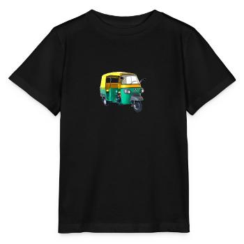Tuk tuk - Stanley/Stella MINI CREATOR Kids’ T-Shirt - black - Front - Mikhail (115cm)