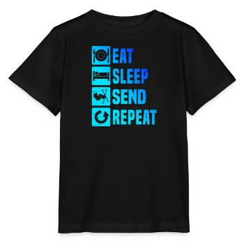 Ski Freestyle Slopestyle Ski Jumping Herren - Stanley/Stella Kinder T-Shirt MINI CREATOR  - Schwarz - Vorne - Mikhail (115cm)