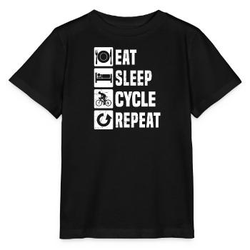 Cyclistes sur route Cyclisme de route Vélo de route Vélo de route - T-shirt bio MINI CREATOR Stanley/Stella Enfant - noir - Devant - Mikhail (115cm)