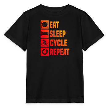 Cycliste de route Vélo de route Vélo de route Cyclisme de route - T-shirt bio MINI CREATOR Stanley/Stella Enfant - noir - Devant - Mikhail (115cm)