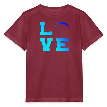 Paragleiter Gleitschirmfliegen Parapente - T-shirt bio MINI CREATOR Stanley/Stella Enfant - bordeaux - Devant - Kain (125cm)