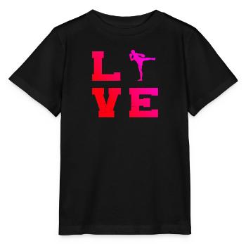 Muay Thai Thai Boxing Thai Boxer Thai Boxing Men - T-shirt bio MINI CREATOR Stanley/Stella Enfant - noir - Devant - Mikhail (115cm)