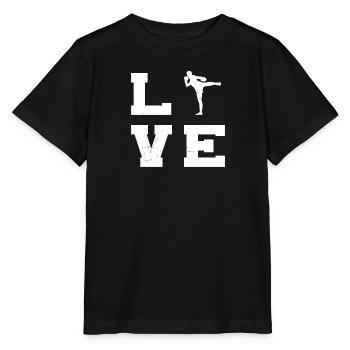 Thai Boxing Thai Boxer Men Thai Boxing Muay Thai - Stanley/Stella MINI CREATOR Kids’ T-Shirt - black - Front - Mikhail (115cm)