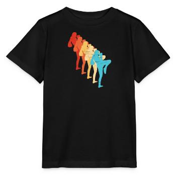 Women's Thai Boxing Thai Boxing Muay Thai Thai Boxer - Stanley/Stella MINI CREATOR Kids’ T-Shirt - black - Front - Mikhail (115cm)