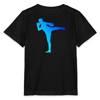 Muay Thai Thai Boxing Men Thai Boxing Thai Boxing - Stanley/Stella MINI CREATOR Kids’ T-Shirt - black - Front - Mikhail (115cm)