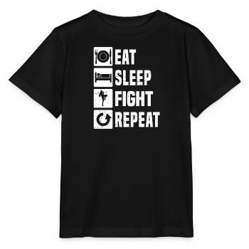 Thai Boxing Thai Boxer Women Thai Boxing Thai Boxing - Stanley/Stella MINI CREATOR Kids’ T-Shirt - black - Front - Mikhail (115cm)