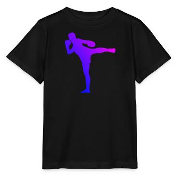 Muay Thai Thai Boxer Thai Boxing Thai Boxing Thai Boxing - Stanley/Stella MINI CREATOR Kids’ T-Shirt - black - Front - Mikhail (115cm)