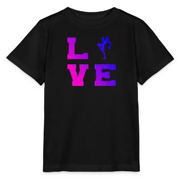 Kickboxing, Kickboxing, Boxing, Kickboxer, Kickboxing - Stanley/Stella MINI CREATOR Kids’ T-Shirt - black - Front - Mikhail (115cm)
