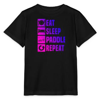 Paddle Racket Women's Paddle Court Paddle Paddle Ten - Stanley/Stella MINI CREATOR Kids’ T-Shirt - black - Front - Mikhail (115cm)