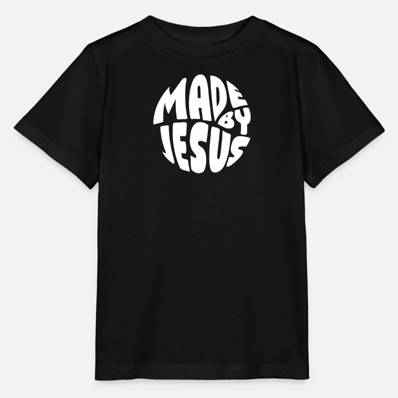 FAIT PAR JÉSUS - T-shirt bio MINI CREATOR Stanley/Stella Enfant - noir