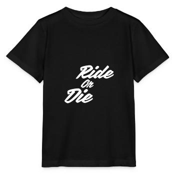 Ride or Die - Stanley/Stella MINI CREATOR Kids’ T-Shirt - black - Front - Mikhail (115cm)
