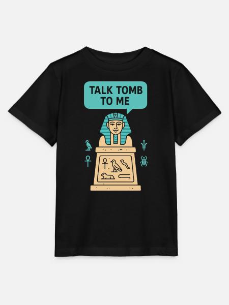 Pharao-archäologie Im Alten Ägypten - Stanley/Stella Kinder T-Shirt MINI CREATOR - Schwarz