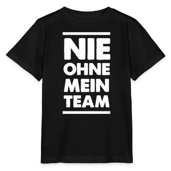 Mon équipe - T-shirt bio MINI CREATOR Stanley/Stella Enfant - noir - Devant - Mikhail (115cm)