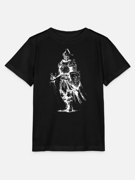 Skelettritter-Rüstung - Stanley/Stella Kinder T-Shirt MINI CREATOR - Schwarz