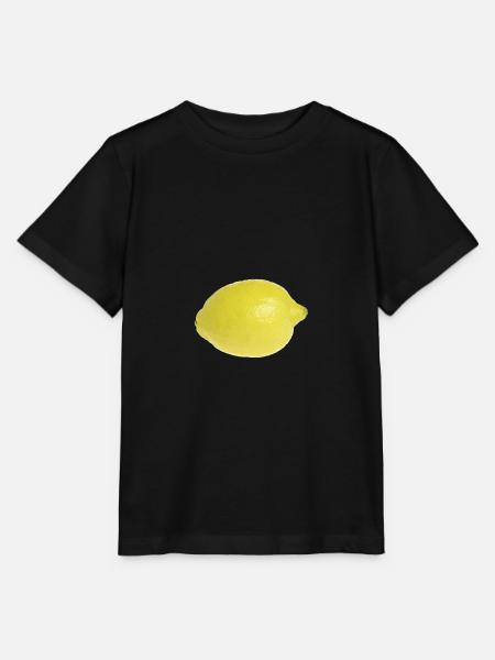 Zitrone - Stanley/Stella Kinder T-Shirt MINI CREATOR - Schwarz