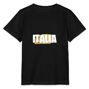 Italia - Stanley/Stella MINI CREATOR Kids’ T-Shirt - black - Front - Mikhail (115cm)