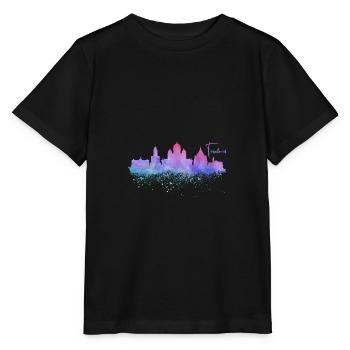 Finnland - Stanley/Stella Kinder T-Shirt MINI CREATOR  - Schwarz - Vorne - Mikhail (115cm)