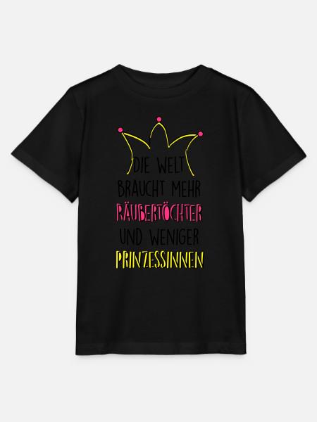 Räubertöchter - Stanley/Stella Kinder T-Shirt MINI CREATOR - Schwarz