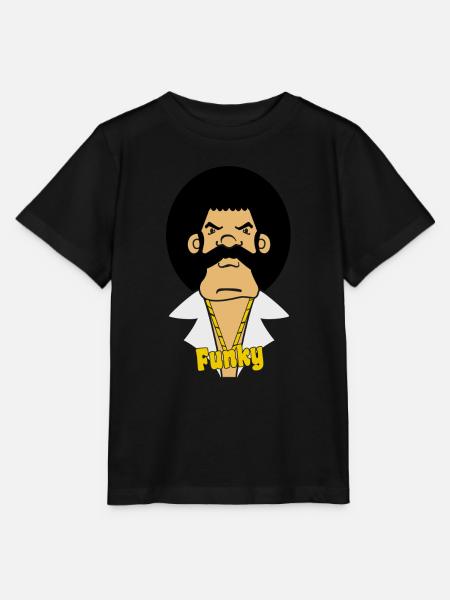 funky - Stanley/Stella Kinder T-Shirt MINI CREATOR  - Schwarz