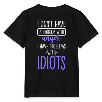 Idiots Drôle Drôle - T-shirt bio MINI CREATOR Stanley/Stella Enfant - noir - Devant - Mikhail (115cm)