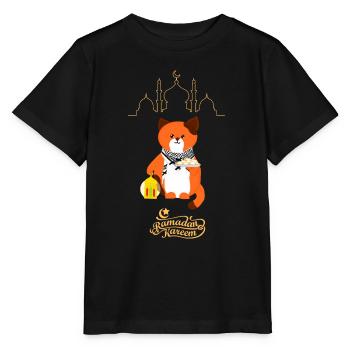 Ramadan Kareem Silhouette - T-shirt bio MINI CREATOR Stanley/Stella Enfant - noir - Devant - Mikhail (115cm)