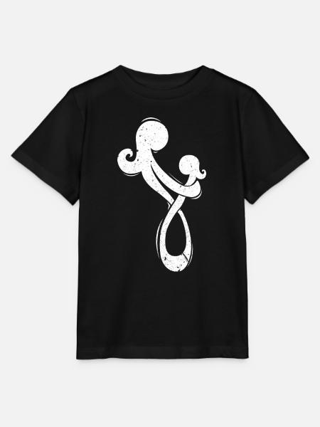 Mom infinity - Stanley/Stella Kinder T-Shirt MINI CREATOR - Schwarz