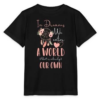 Traum Träumer Esoterik - Stanley/Stella Kinder T-Shirt MINI CREATOR  - Schwarz - Vorne - Mikhail (115cm)