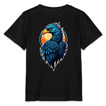 Eagle - Vereinigte Staaten - Vereinigte Staaten - Stanley/Stella Kinder T-Shirt MINI CREATOR  - Schwarz - Vorne - Mikhail (115cm)