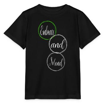 Healing Power Inner Healing Humor Support Network - Stanley/Stella MINI CREATOR Kids’ T-Shirt - black - Front - Mikhail (115cm)