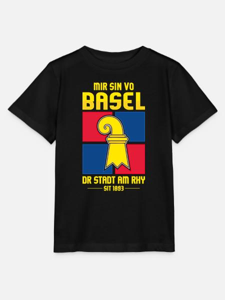 BASEL - Stanley/Stella Kinder T-Shirt MINI CREATOR - Schwarz