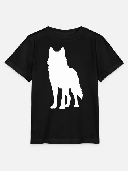 wolf 1 - Stanley/Stella Kinder T-Shirt MINI CREATOR - Schwarz