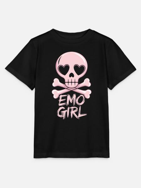 Emo Girl! - Stanley/Stella Kinder T-Shirt MINI CREATOR - Schwarz