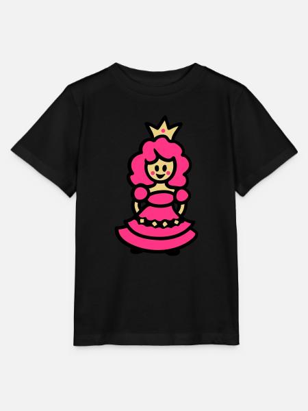 Prinzessin - Stanley/Stella Kinder T-Shirt MINI CREATOR - Schwarz