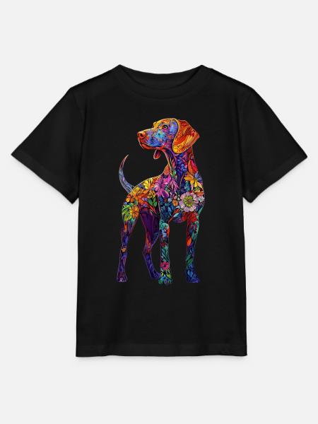 Vizsla - Stanley/Stella Kinder T-Shirt MINI CREATOR - Schwarz