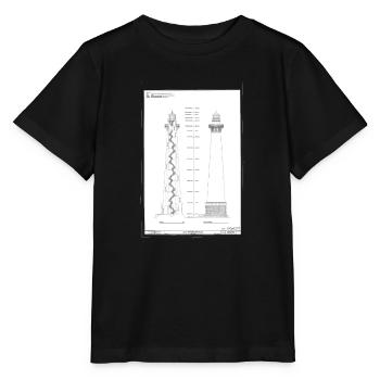 Old lighthouses - Stanley/Stella MINI CREATOR Kids’ T-Shirt - black - Front - Mikhail (115cm)