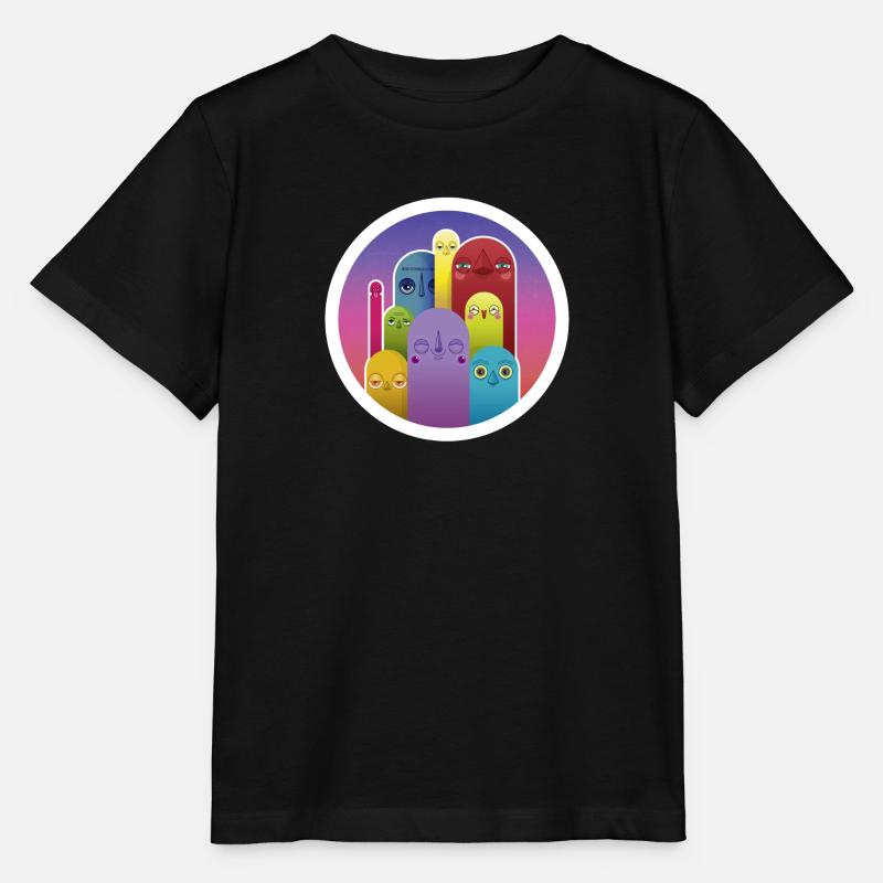 ATMObande - Stanley/Stella Kinder T-Shirt MINI CREATOR  - Schwarz